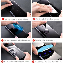 Load image into Gallery viewer, Samsung Galaxy S23 ULTRA Privacy Screen Protector UV GLUE Tempered Glass Nano Optics
