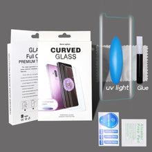 Load image into Gallery viewer, Samsung Galaxy S23 ULTRA Privacy Screen Protector UV GLUE Tempered Glass Nano Optics
