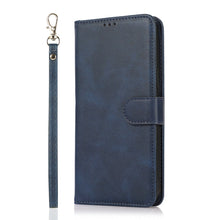 Load image into Gallery viewer, Magnetic Split PU Leather Flip Wallet Cover Case for iPhone 12 / 12 Pro
