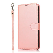 Load image into Gallery viewer, Magnetic Split PU Leather Flip Wallet Cover Case for iPhone 12 / 12 Pro
