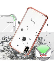 Load image into Gallery viewer, iPhone 12 Pro Max Goospery Wonder Protect Clear Metallic Bumper Case
