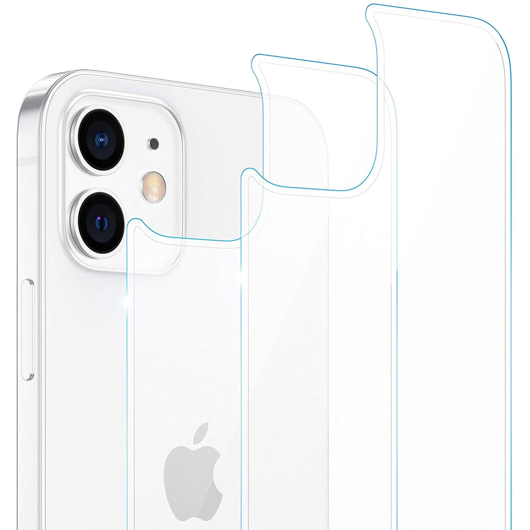 iPhone 12 Back Tempered Glass Protector