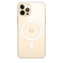 Load image into Gallery viewer, iPhone 12 / 12 Pro Apple Style Clear Case with MagSafe
