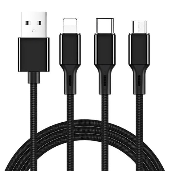 Joyroom S-L422 Prime Series 3 In 1 Charging Cable - 1.2m