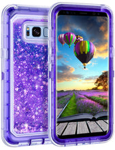 Load image into Gallery viewer, Samsung Galaxy S8 Plus Liquid Glitter Shockproof Case
