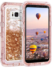 Load image into Gallery viewer, Samsung Galaxy S8 Plus Liquid Glitter Shockproof Case
