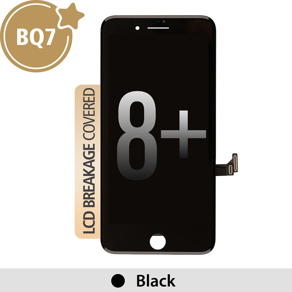 BQ7 LCD Assembly for iPhone 8 Plus Screen Replacement-Black