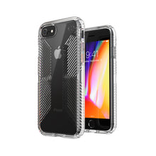 Load image into Gallery viewer, iPhone 7 / 8 / SE 2020 / SE 2022 Speck Presidio Perfect-Clear With Grips Case
