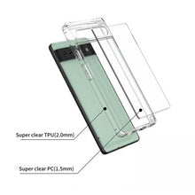 Load image into Gallery viewer, High Quality TPU+PC Hybrid Transparent Case for Google Pixel 7 Pro
