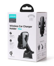 Load image into Gallery viewer, Joyroom JR-ZS241 Wireless Fast Car Charging Charger Mount Dashboard 15W
