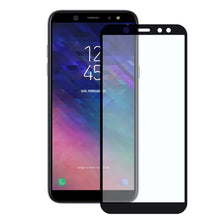 Load image into Gallery viewer, Samsung Galaxy A6 Plus Full Glue Coverage 9H Tempered Glass Screen Protector
