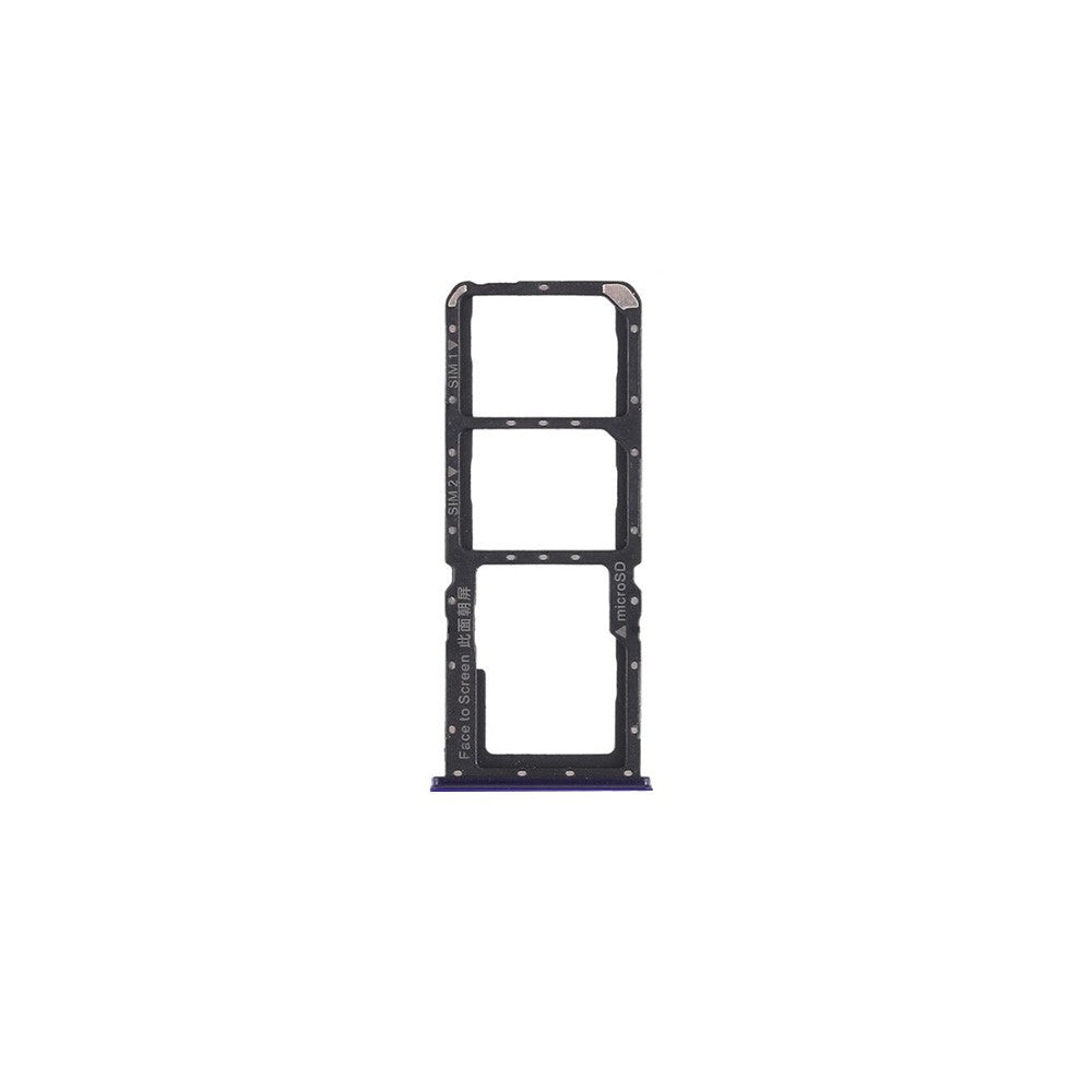 SIM Card Tray for OPPO A7X - Purple