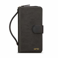 Load image into Gallery viewer, Samsung Galaxy S9 BRG Leather Purse 12 Card-Slot Detachable Case
