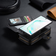 Load image into Gallery viewer, Samsung Galaxy S20 Plus BRG Leather Purse 12 Card-Slot Detachable Case
