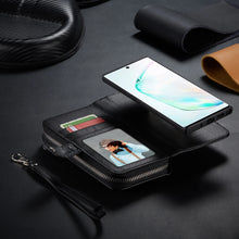 Load image into Gallery viewer, Samsung Galaxy S20 Ultra BRG Leather Purse 3 Card-Slot Detachable Case
