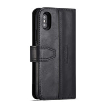 Load image into Gallery viewer, iPhone 6 Plus / 7 Plus / 8 Plus BRG Leather Wallet 2 Card-Slot Detachable Case
