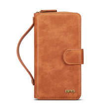 Load image into Gallery viewer, Samsung Galaxy S10 BRG Leather Purse 12 Card-Slot Detachable Case
