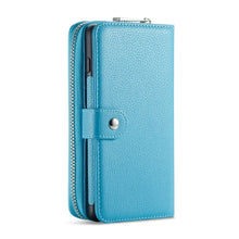 Load image into Gallery viewer, Samsung Galaxy S9 Plus BRG Leather Purse 3 Card-Slot Detachable Case
