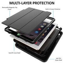 Load image into Gallery viewer, iPad 5 / 6 (9.7&quot;) Shockproof Magnetic Flip Case
