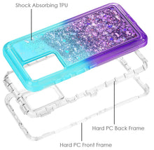 Load image into Gallery viewer, Samsung Galaxy S20 Plus Liquid Glitter Gradient Shockproof Case
