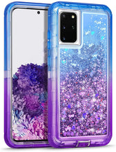 Load image into Gallery viewer, Samsung Galaxy S20 Plus Liquid Glitter Gradient Shockproof Case
