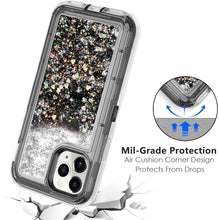 Load image into Gallery viewer, iPhone 11 Pro Max Liquid Glitter Shockproof Case
