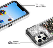 Load image into Gallery viewer, iPhone 11 Pro Max Liquid Glitter Shockproof Case
