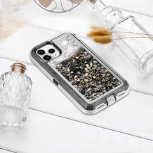 Load image into Gallery viewer, iPhone 11 Pro Max Liquid Glitter Shockproof Case
