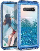 Load image into Gallery viewer, Samsung Galaxy S10 Liquid Glitter Shockproof Case
