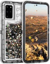 Load image into Gallery viewer, Samsung Galaxy S20 Plus Liquid Glitter Shockproof Case
