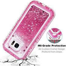 Load image into Gallery viewer, Samsung Galaxy S7 Edge Liquid Glitter Shockproof Case
