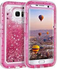 Load image into Gallery viewer, Samsung Galaxy S7 Edge Liquid Glitter Shockproof Case
