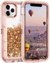 Load image into Gallery viewer, iPhone 11 Pro Max Liquid Glitter Shockproof Case
