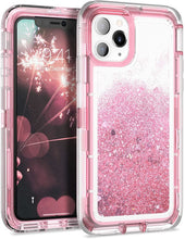 Load image into Gallery viewer, iPhone 11 Pro Max Liquid Glitter Shockproof Case
