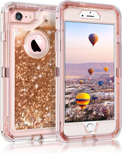 Load image into Gallery viewer, iPhone 6 / 6s / 7 / 8 Liquid Glitter Shockproof Case
