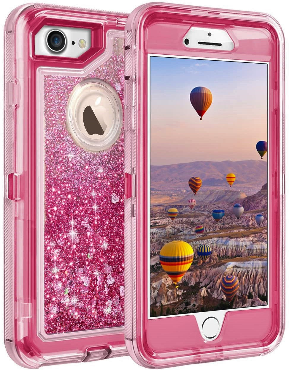 iPhone 6 / 6s / 7 / 8 Liquid Glitter Shockproof Case