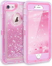 Load image into Gallery viewer, iPhone 6 / 6s / 7 / 8 Liquid Glitter Shockproof Case
