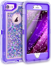 Load image into Gallery viewer, iPhone 6 / 6s / 7 / 8 Liquid Glitter Shockproof Case
