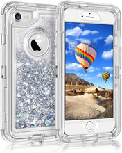 Load image into Gallery viewer, iPhone 6 / 6s / 7 / 8 Liquid Glitter Shockproof Case
