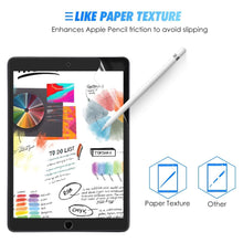 Load image into Gallery viewer, iPad 5 / 6 / Air 1 / Air 2 Paper-Like Anti-Glare Smooth Sketch PET Film Screen Protector
