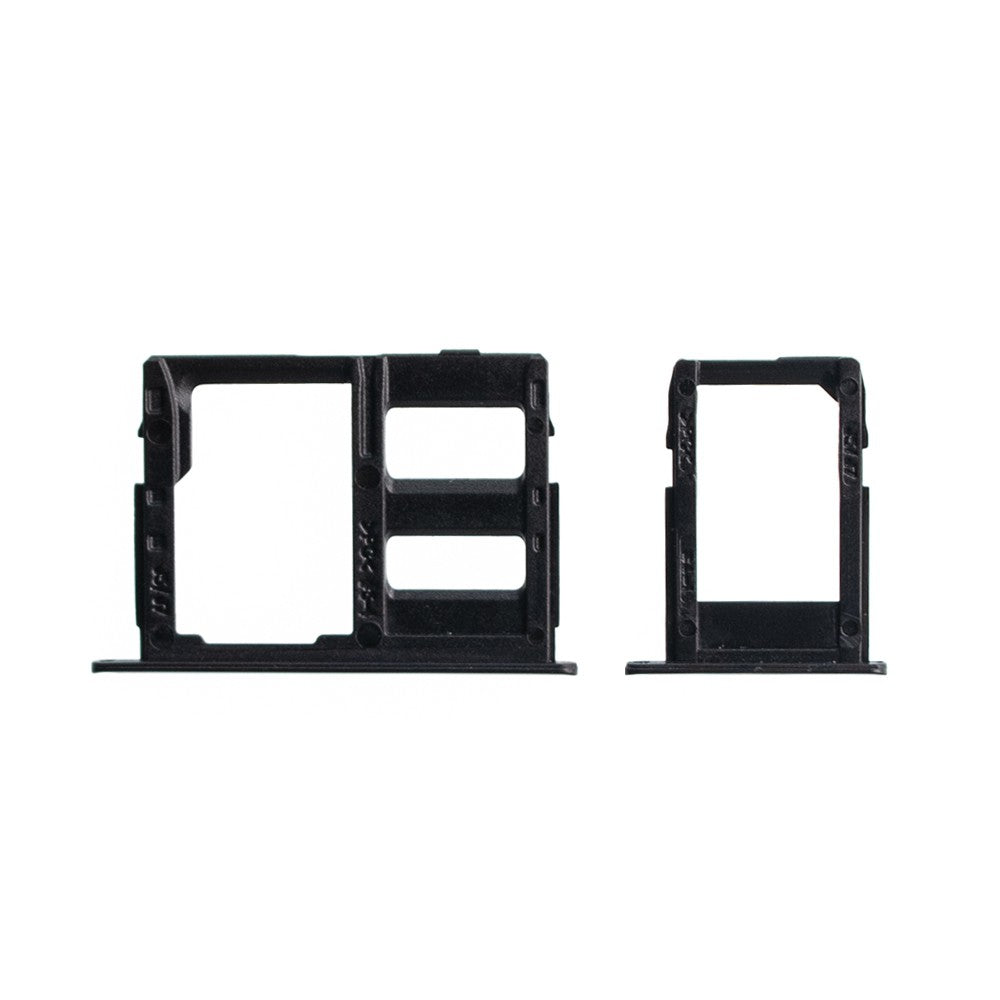 Dual SIM Card Tray for Samsung Galaxy J7 Pro (2017) J730F - Black