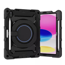 Load image into Gallery viewer, Armor Shockproof Handle Ring Rotation Case Cover for iPad (2022)
