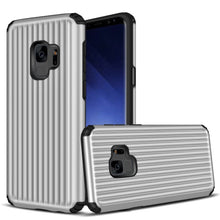 Load image into Gallery viewer, Samsung Galaxy S9 Metal Luggage Style Case
