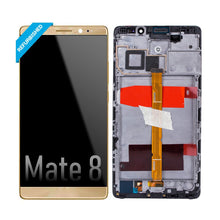 Load image into Gallery viewer, Huawei Mate 8 LCD Screen Digitizer Replacement Full Assembly (High Quality Refurbished) - Gold
