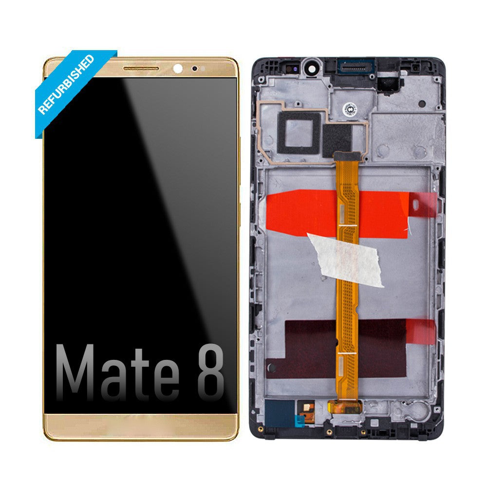 Huawei Mate 8 LCD Screen Digitizer Replacement Full Assembly (High Quality Refurbished) - Gold