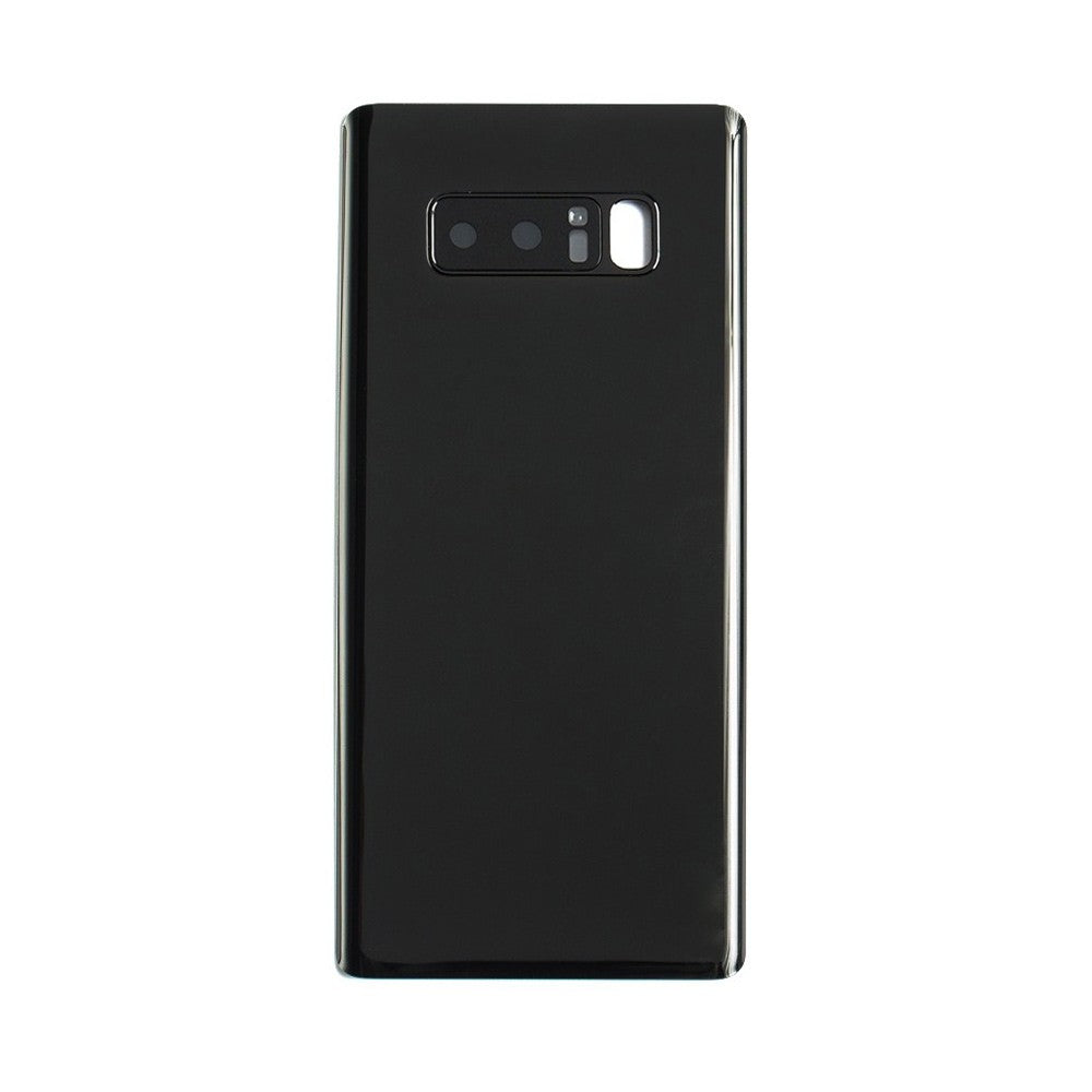 Rear Cover Glass For Samsung Galaxy Note 8 N950F - Midnight Black