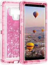 Load image into Gallery viewer, Samsung Galaxy Note 9 Liquid Glitter Shockproof Case
