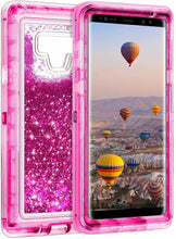 Load image into Gallery viewer, Samsung Galaxy Note 9 Liquid Glitter Shockproof Case
