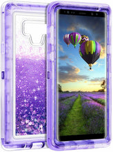 Load image into Gallery viewer, Samsung Galaxy Note 9 Liquid Glitter Shockproof Case
