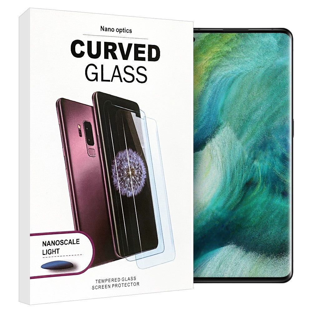 Oppo Find X2 Pro Nano Optics UV Curved Tempered Glass Screen Protector